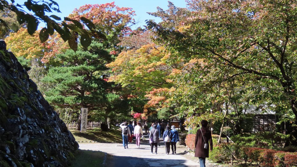 小諸城址　懐古園　紅葉まつり