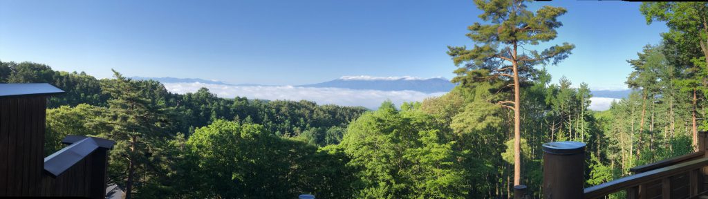 ◇館内のおすすめ情報◇雲の助からの雲海